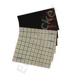 Klebefläche Schwarz/Kunststoff - 6 Stück